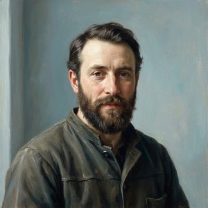 Portrait of Camille Aubertin, fictional Impressionist painter Portrait of Camille Aubertin, fictional Impressionist painter