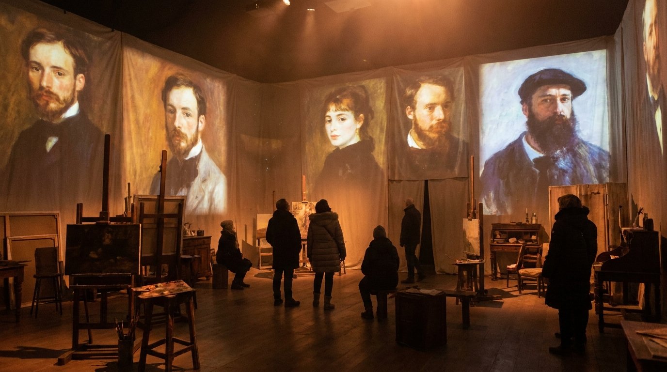 Atelier du Crépuscule — an immersive projection hall at LICHTRAUSCH Berlin Atelier du Crépuscule — an immersive projection hall at LICHTRAUSCH Berlin